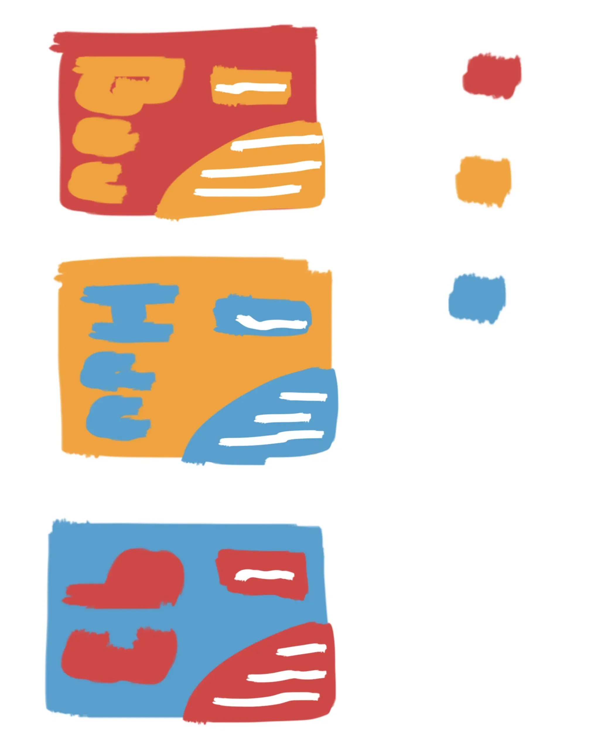 Colour Palettes Of Posters